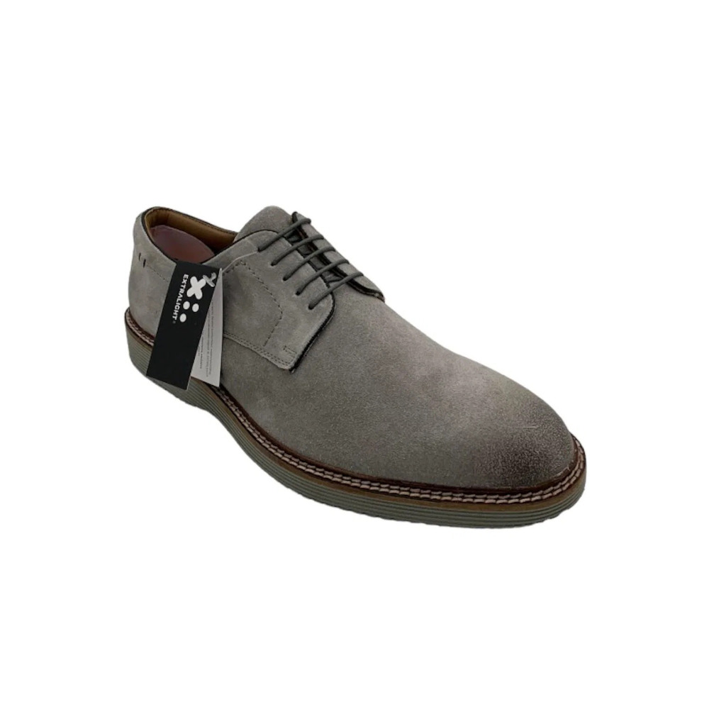 Thomas and Vine Seneca Plain Toe Derby Shoes Grey - Medium